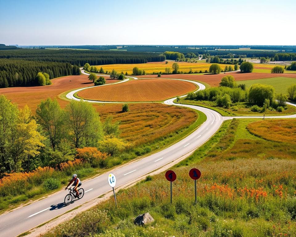 Fietsknooppunten Veluwe