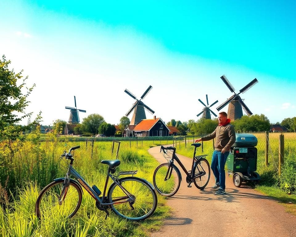 Fietspech? De Fietsenhulp is binnen 35 km van Amsterdam!