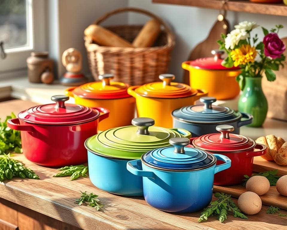 Le Creuset pannen: koken in stijl met Franse flair