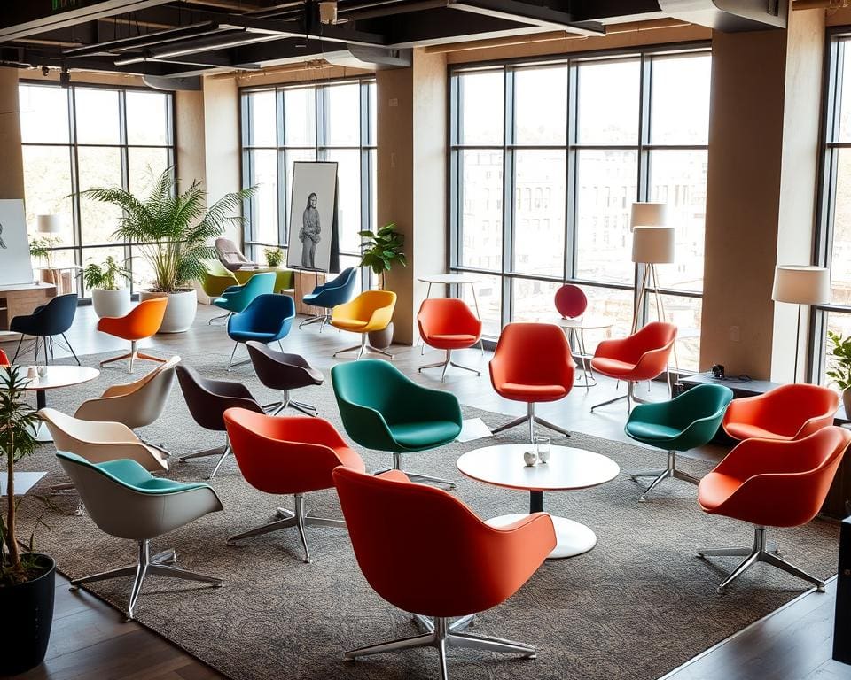 Vitra-stoelen: modern design voor elke ruimte