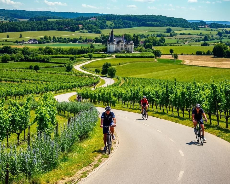 Waar vind je de beste fietspaden langs de Loire?