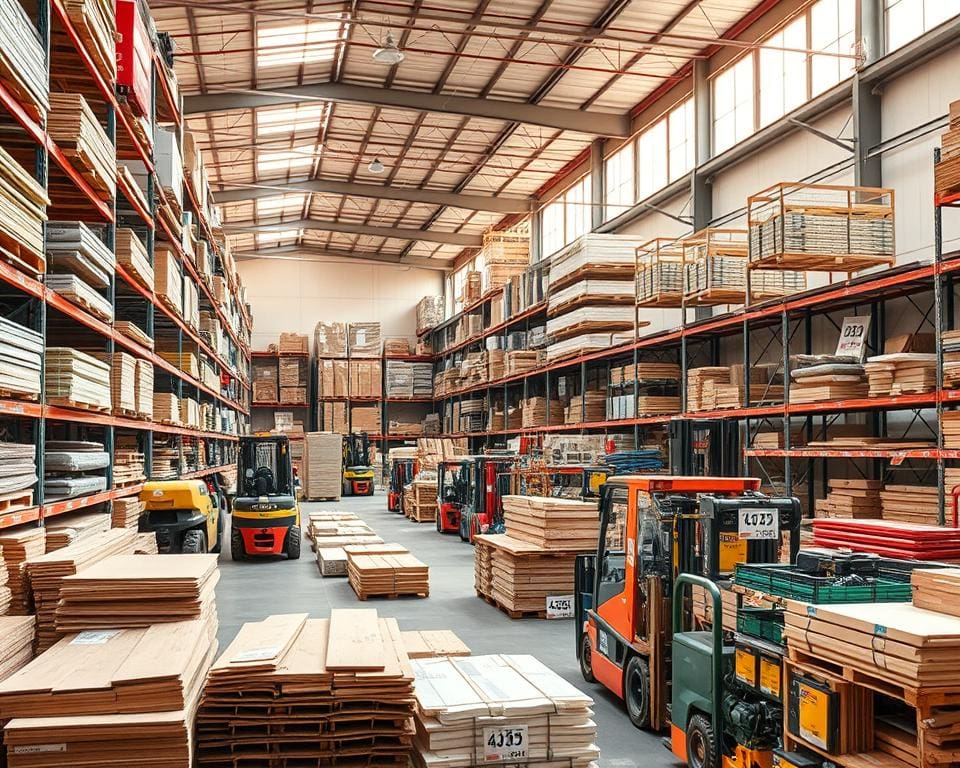 Voordelig inkopen van bouwmaterialen