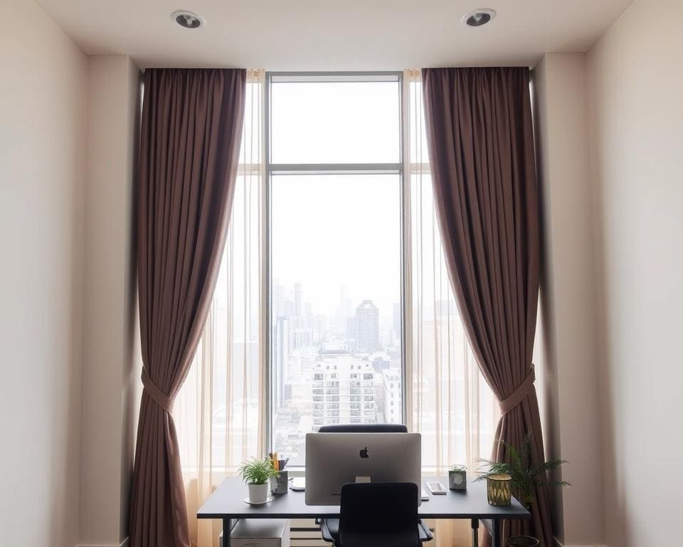 Hoe kies je raambekleding in de werkkamer?