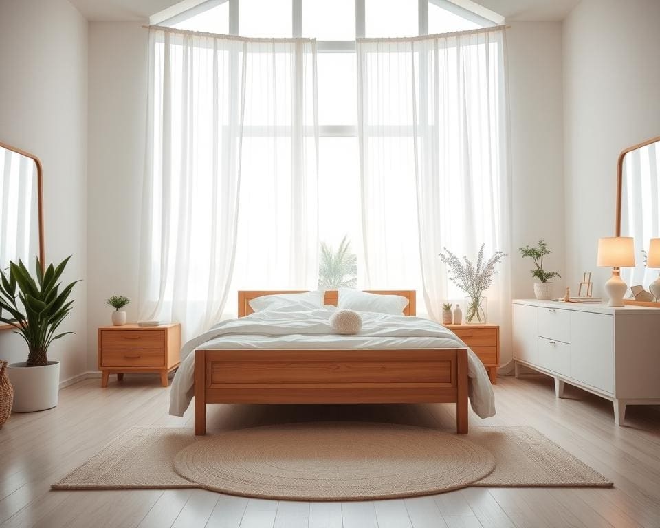 Hoe maak je een slaapkamer luchtig en licht?