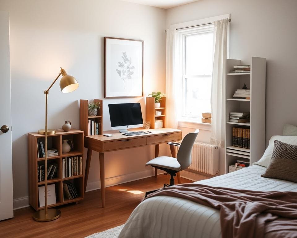 Hoe maak je een thuiswerkplek in de slaapkamer?