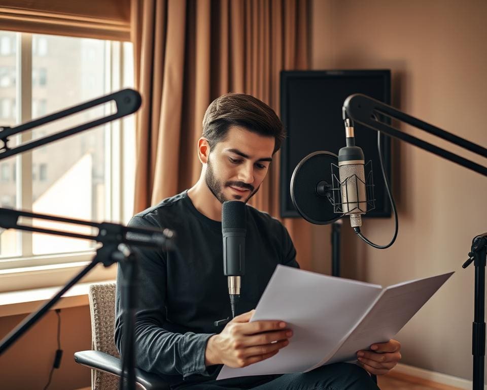 Hoe start je een carrière als voice-over?