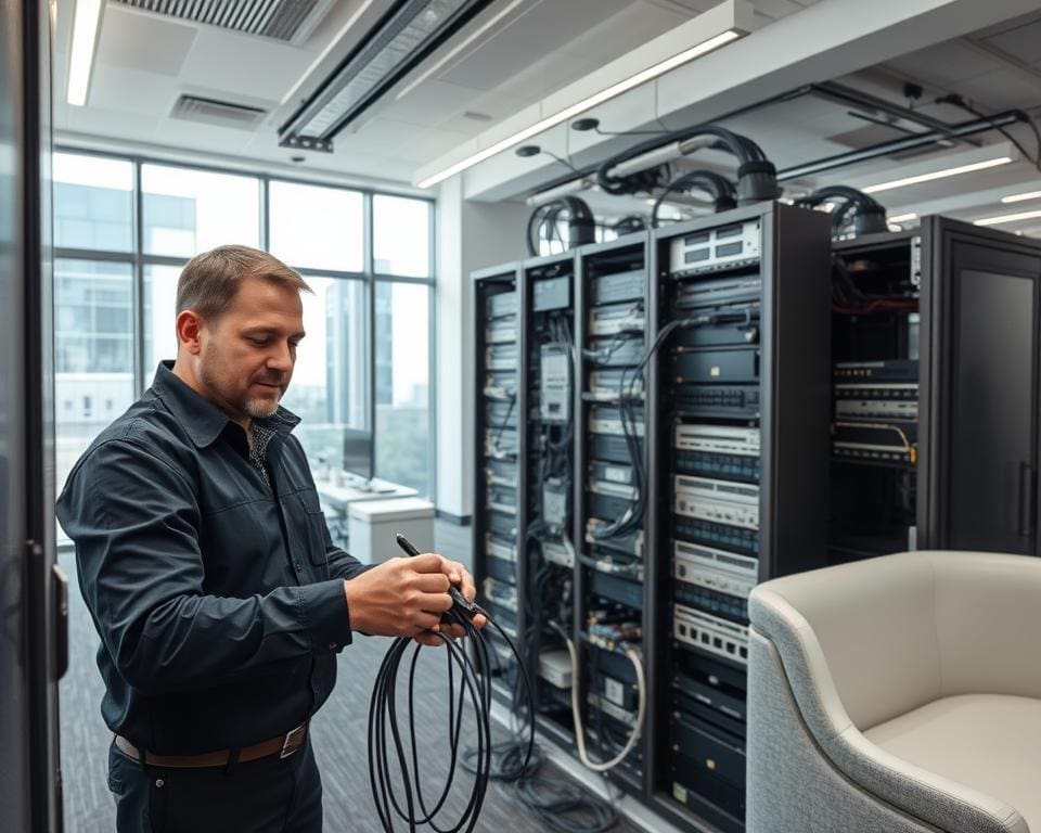 Kan The Cable Guy ook zakelijke installaties doen?
