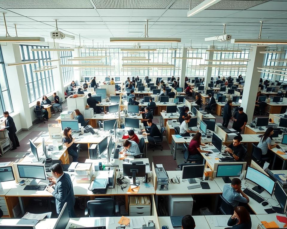 Wat zijn de nadelen van een open werkplek?