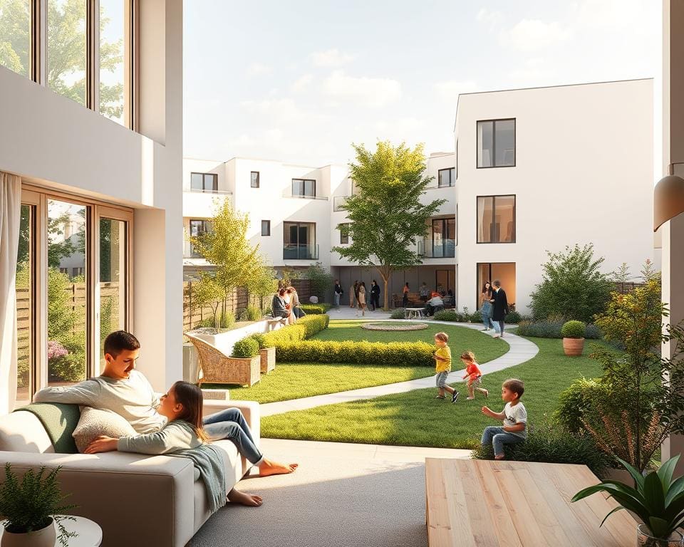 Wat zijn de voordelen van wonen in een woonproject?