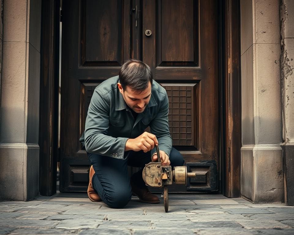 Wie helpt mij met een kapot slot in Ieper?