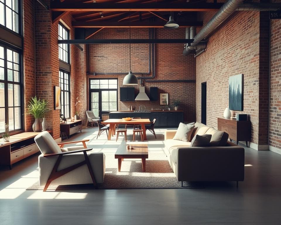 Hoe breng je structuur in een open loft?