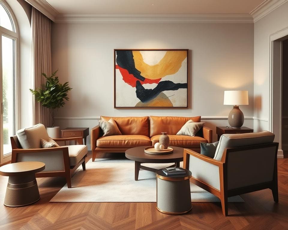 Hoe combineer je grafisch design met klassiek meubilair?