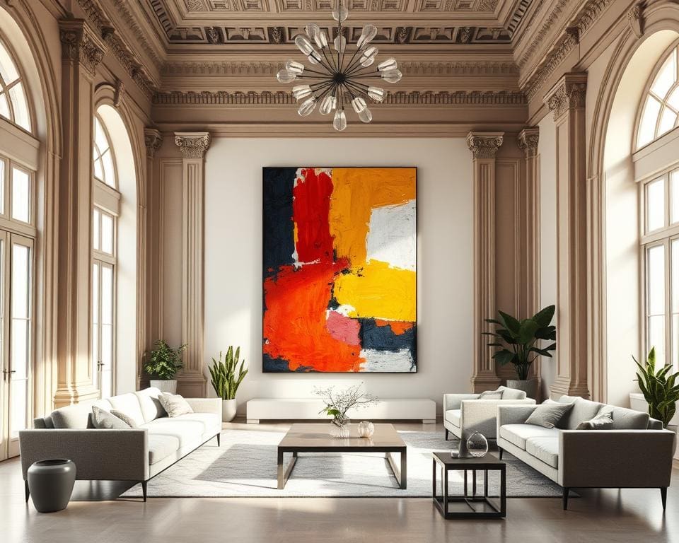 Hoe combineer je ornamenten met moderne kunst?