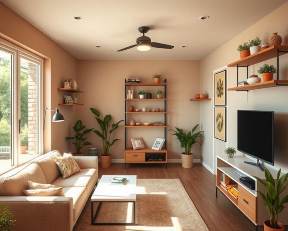 Hoe haal je het meeste uit een kleine woonkamer?