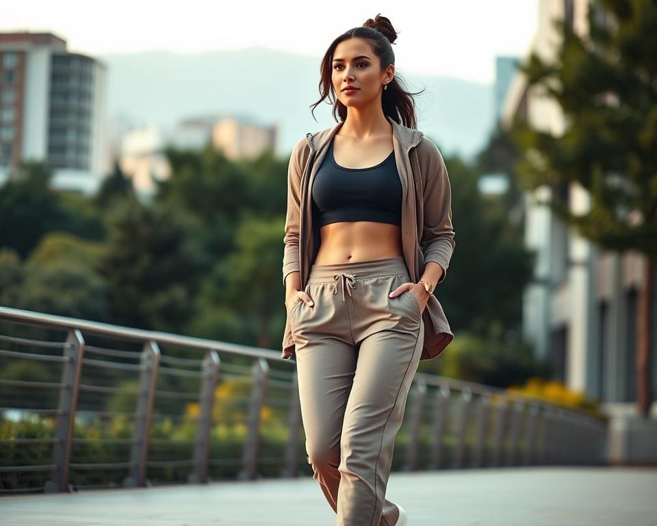 Hoe stijl je een joggingbroek voor buiten?
