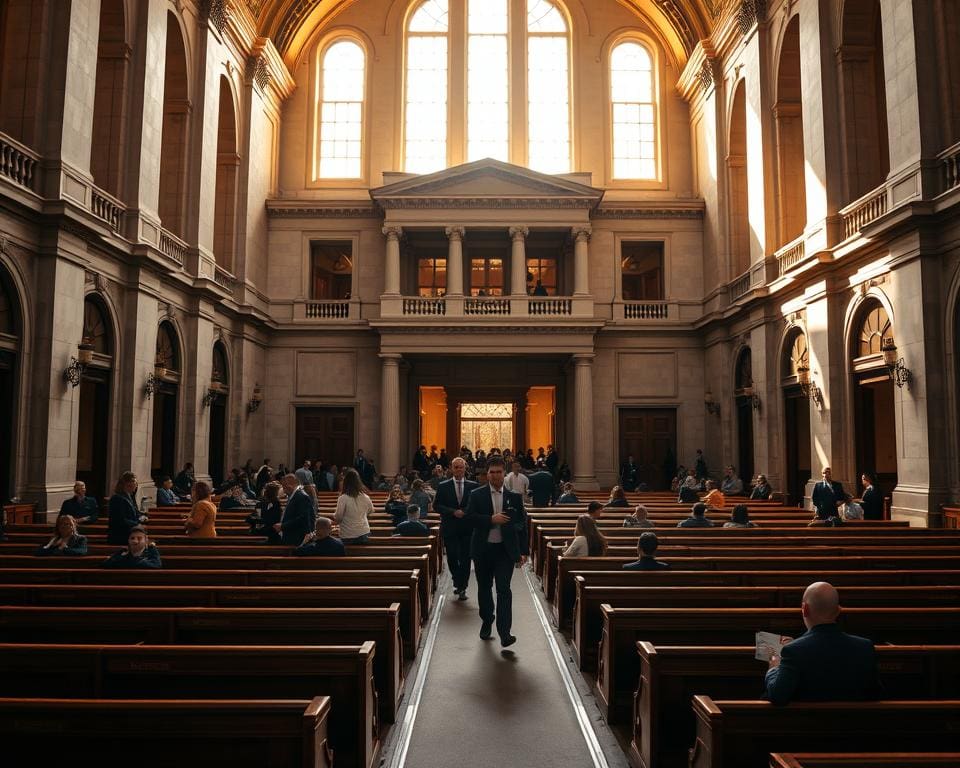 Hoe verloopt een procedure bij de rechtbank?