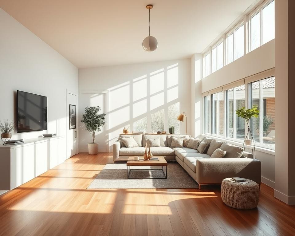 Hoe werk je met lichtinval in een modern interieur?