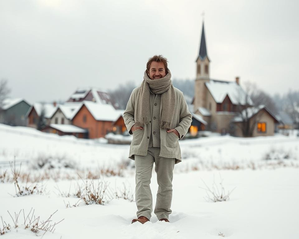 Kun je linnen dragen in de winter?