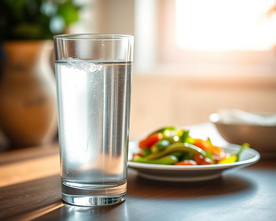 Wat doet water drinken vóór elke maaltijd?