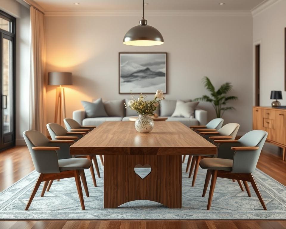 Wat zijn klassieke tafels met moderne accenten?
