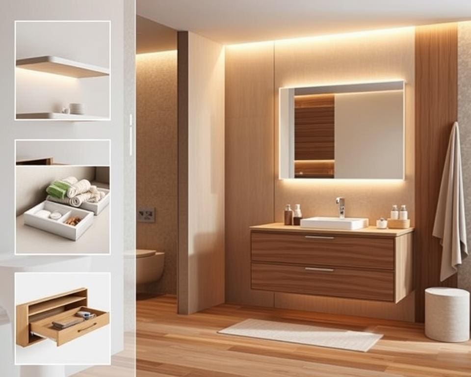 Wat zijn slimme opbergoplossingen voor de badkamer?