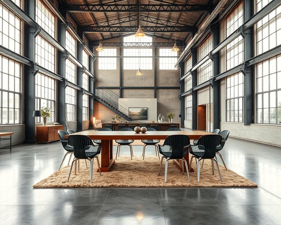 industriële interieurontwerp