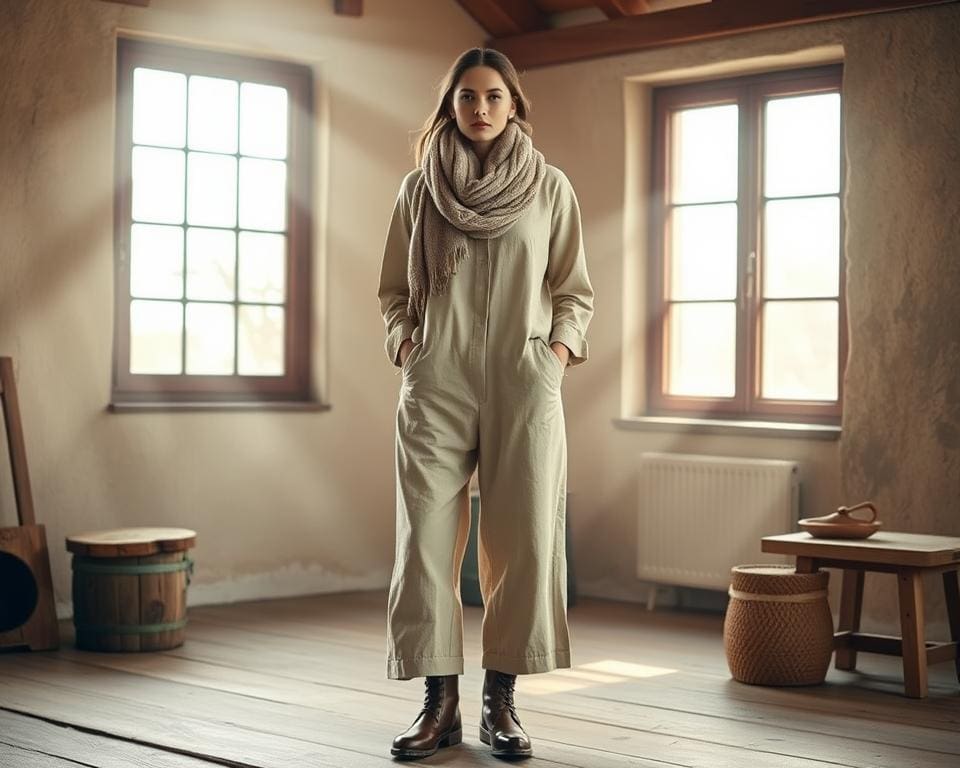 linnen outfits voor het koude seizoen