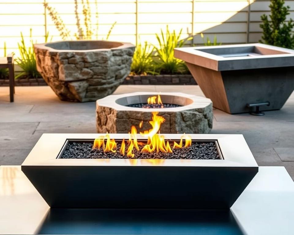 materialen vuurtafels