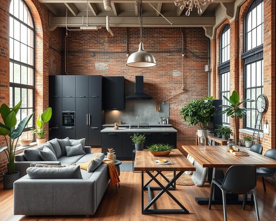 modern industrieel interieur