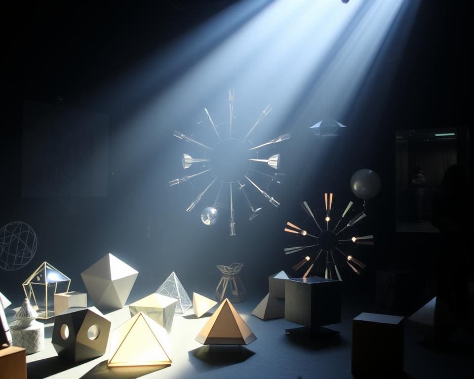 optische illusies met verlichting