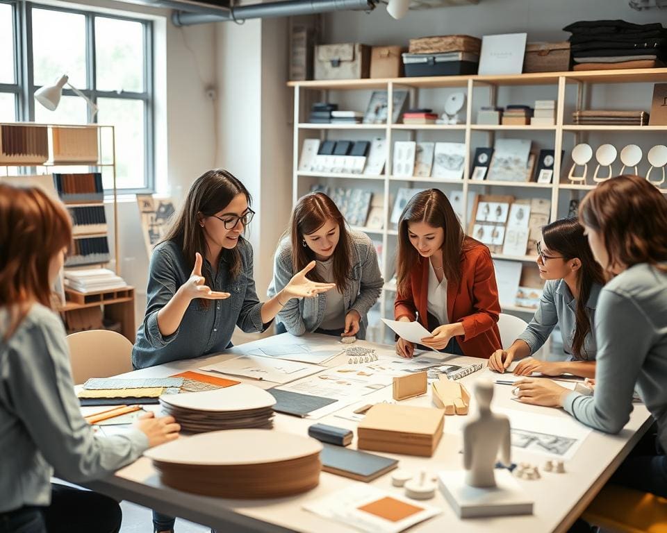Hoe begeleidt een productontwikkelaar de collectie?