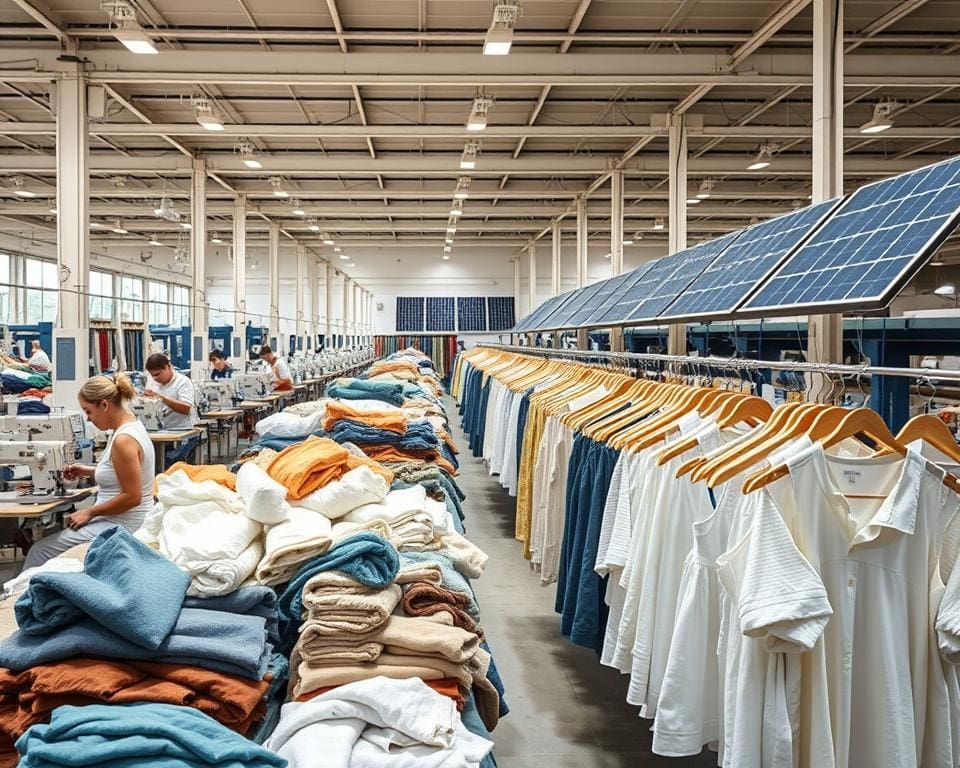 Hoe produceert een label duurzame kleding?