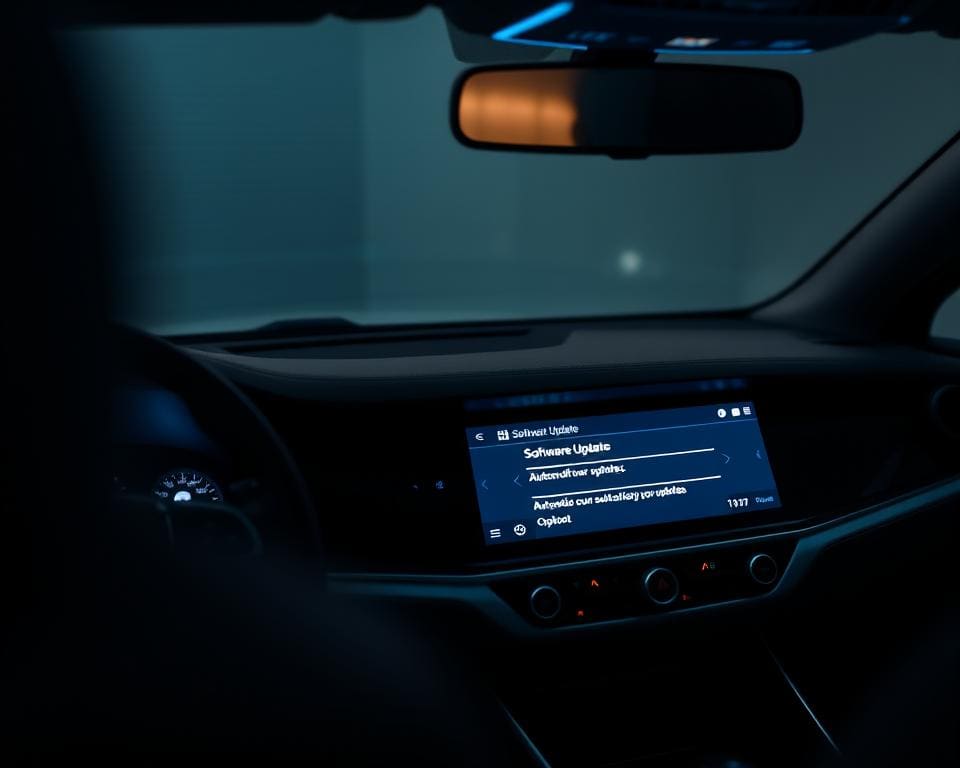 Kan je auto automatisch software-updates installeren?