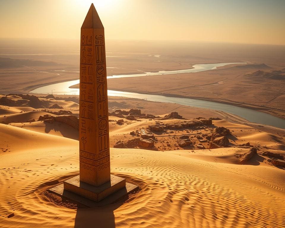 Kun je de oude obelisk van Aswan nog bezoeken?