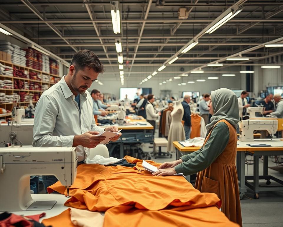 Wat doet een kledingtechnoloog in de productie?