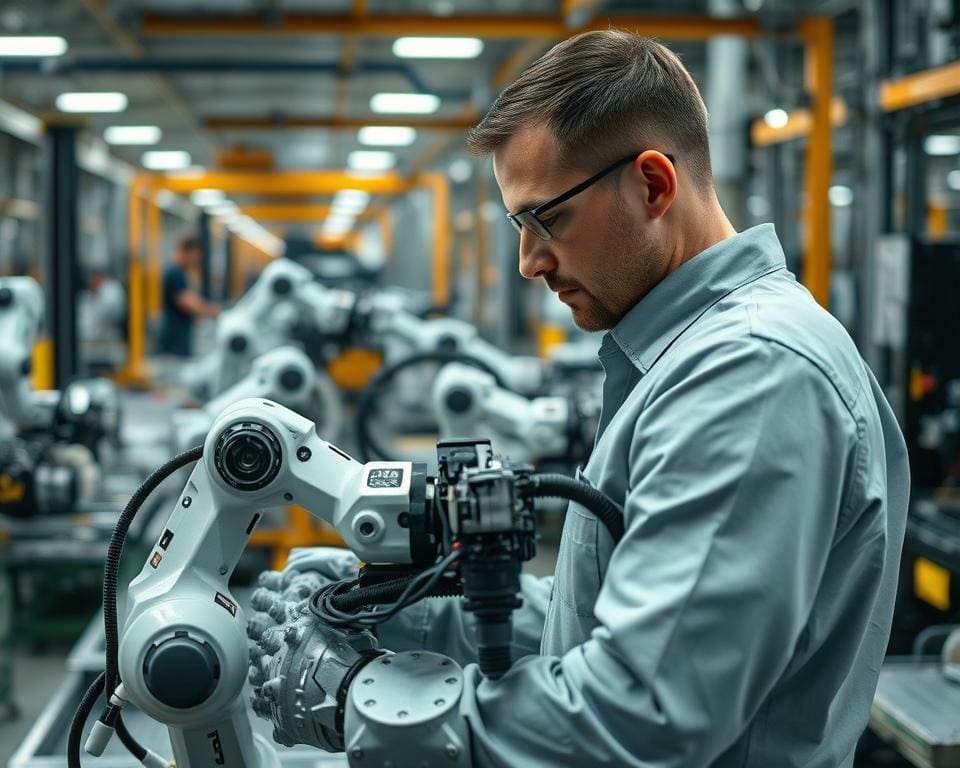 Wat doet een robotoperator in de assemblage?
