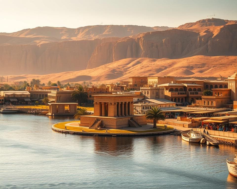 Wat maakt Aswan uniek in het zuiden van Egypte?