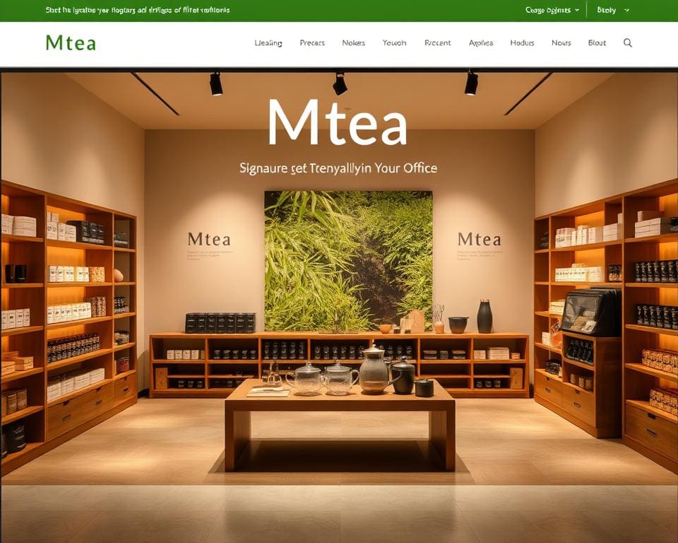 Wat maakt een Shopify webshop van Mtea uniek?