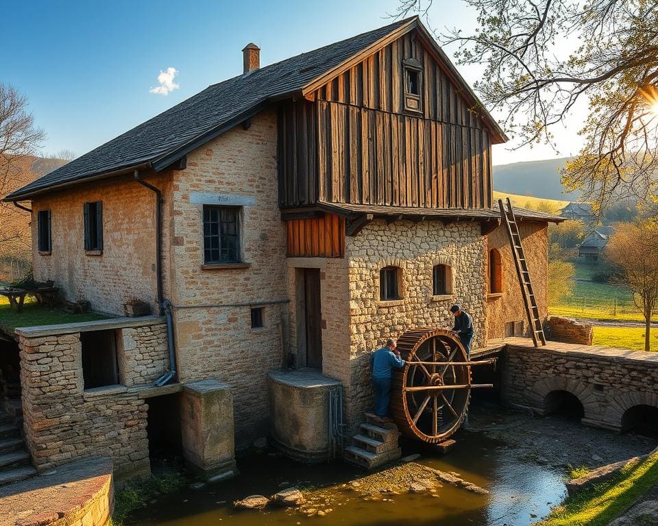 Wat vraagt restauratie van Franse molengebouwen?