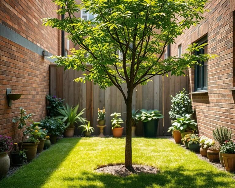 Welke boomsoort past in een kleine stadstuin?