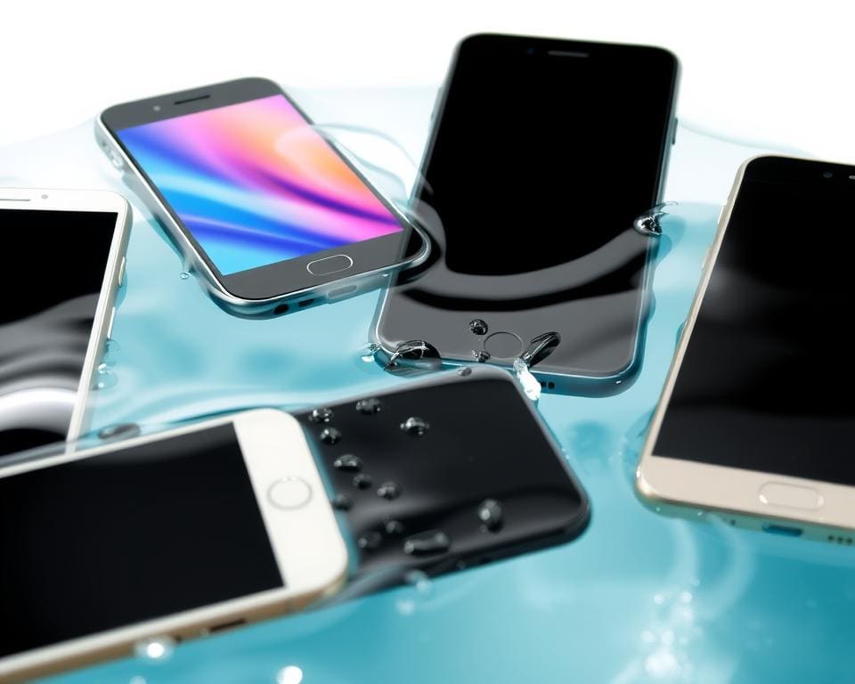 Welke smartphone is het meest waterdicht?