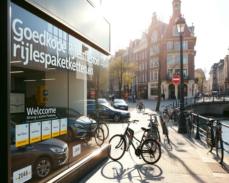 goedkope rijlespakketten Amsterdam