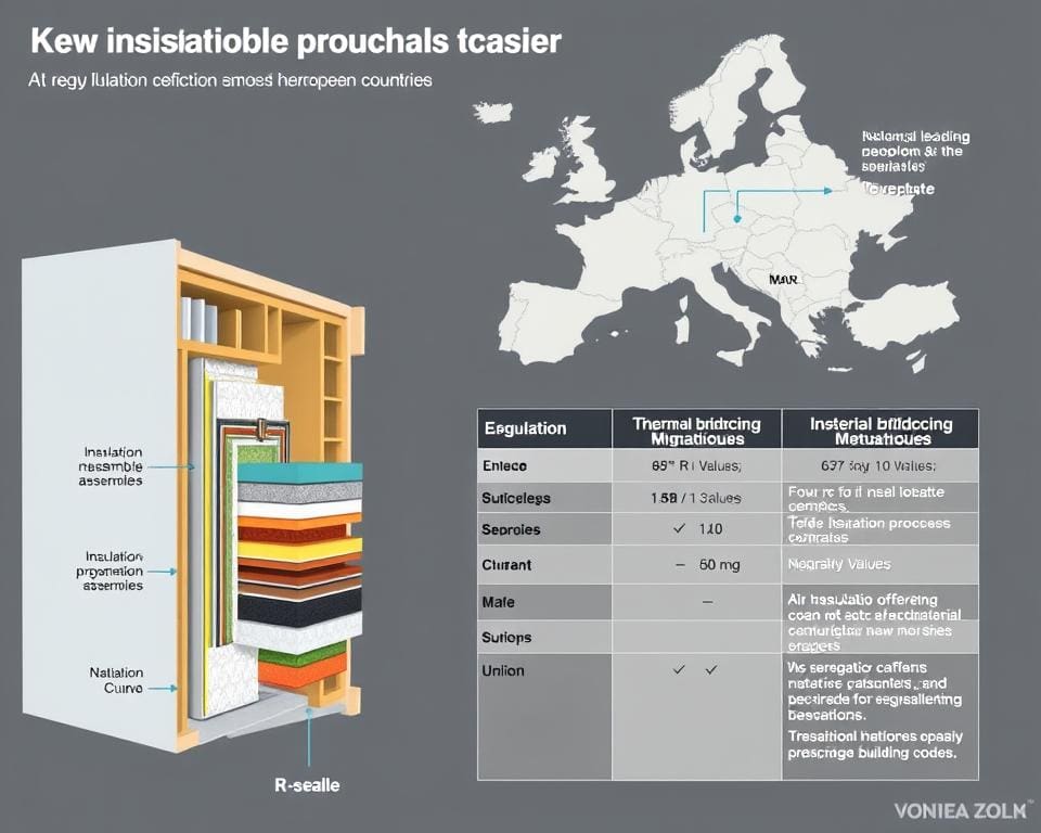 isolatie-eisen Europa