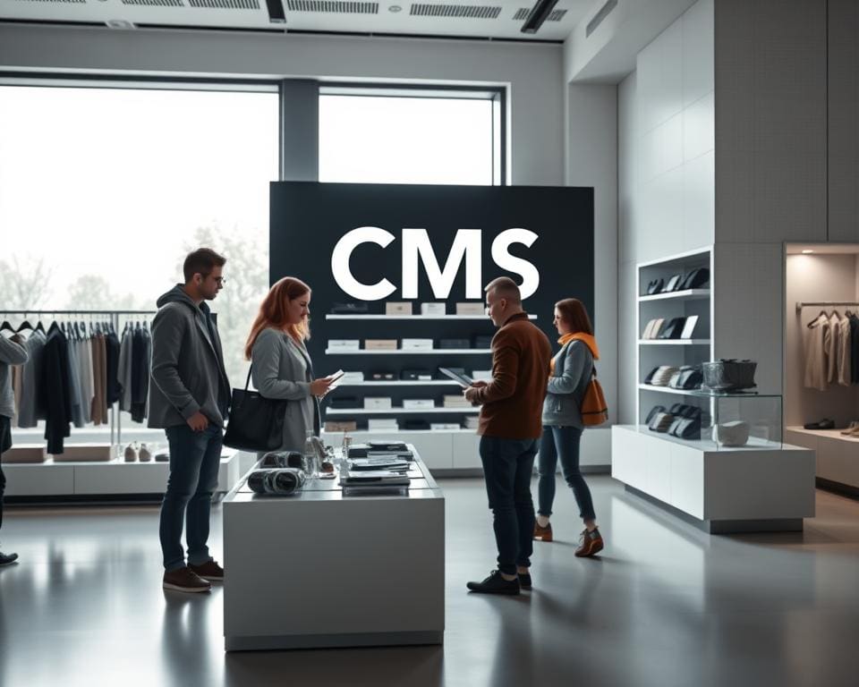 CMS webshop