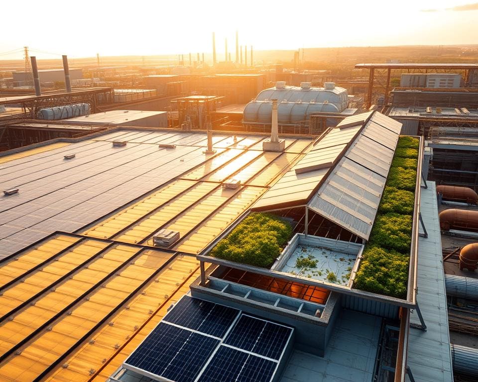 Duurzame materialen voor industriële dakconstructies