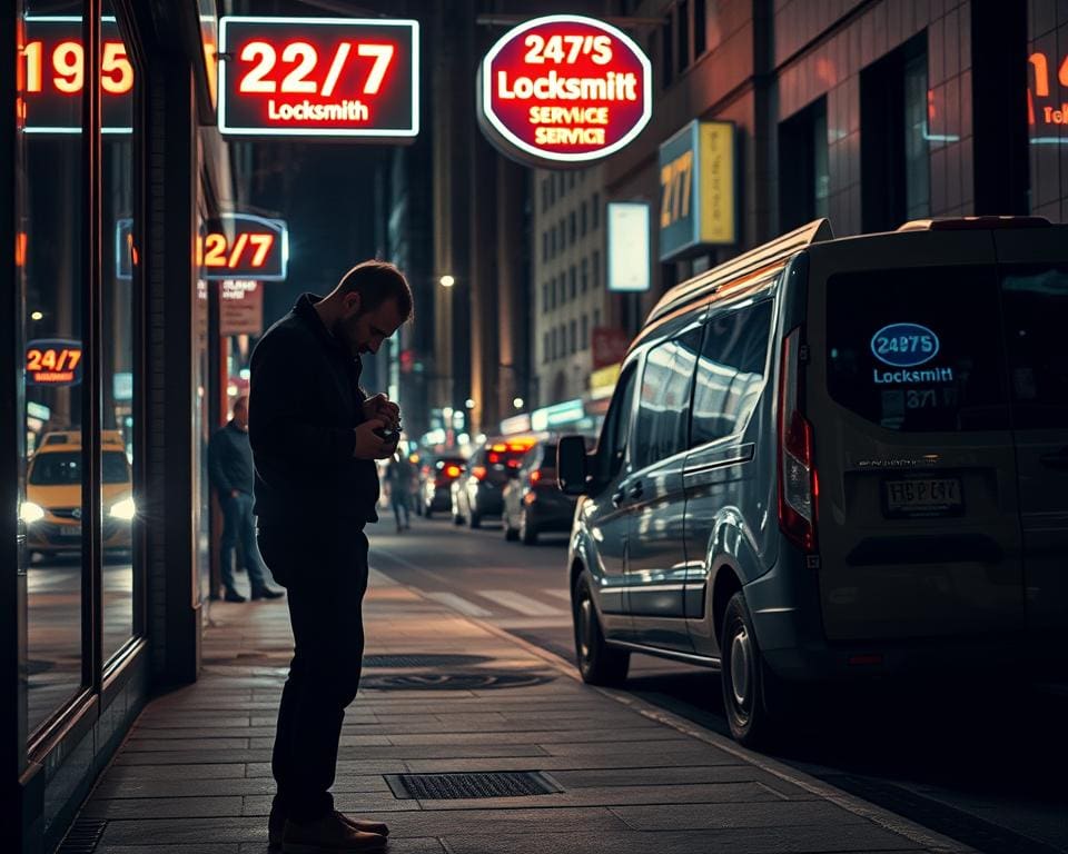 Hoe werkt een spoedservice bij slotproblemen in de stad?