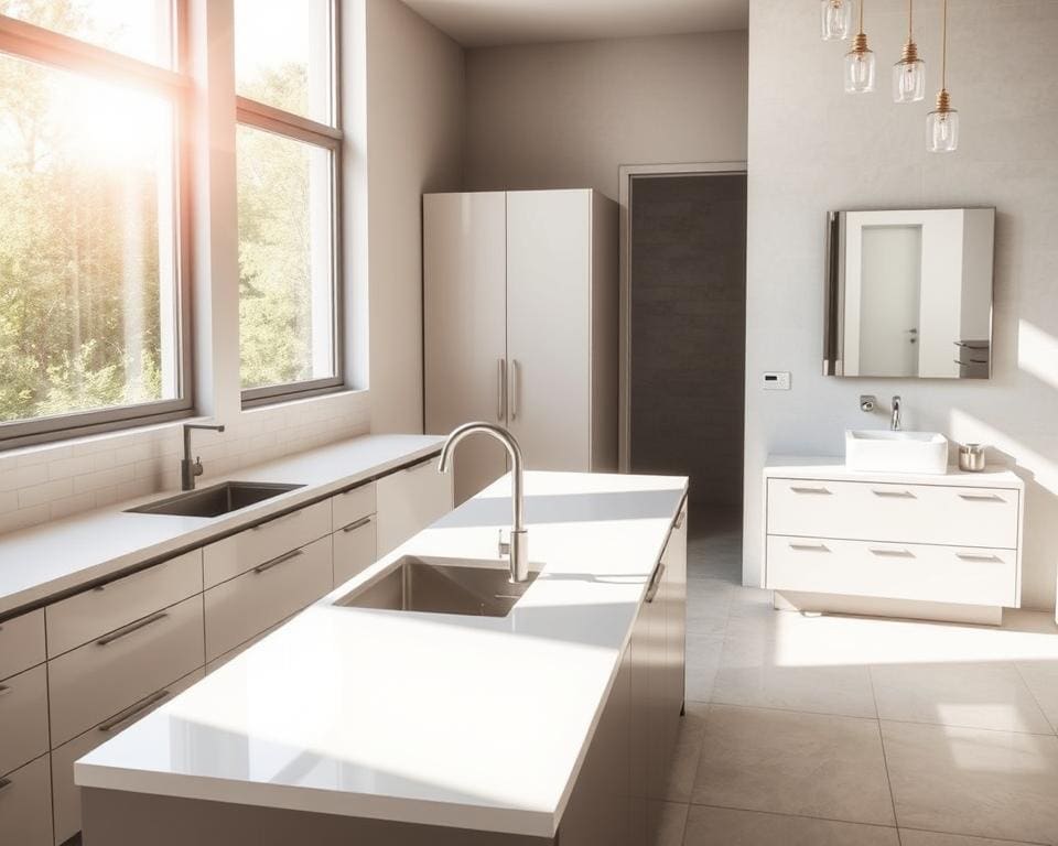 Keuken en sanitair combineren in één renovatie