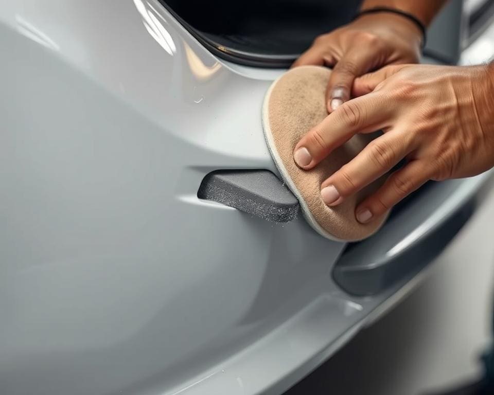 Wat is de beste methode voor bumper reparatie zonder spuiten?