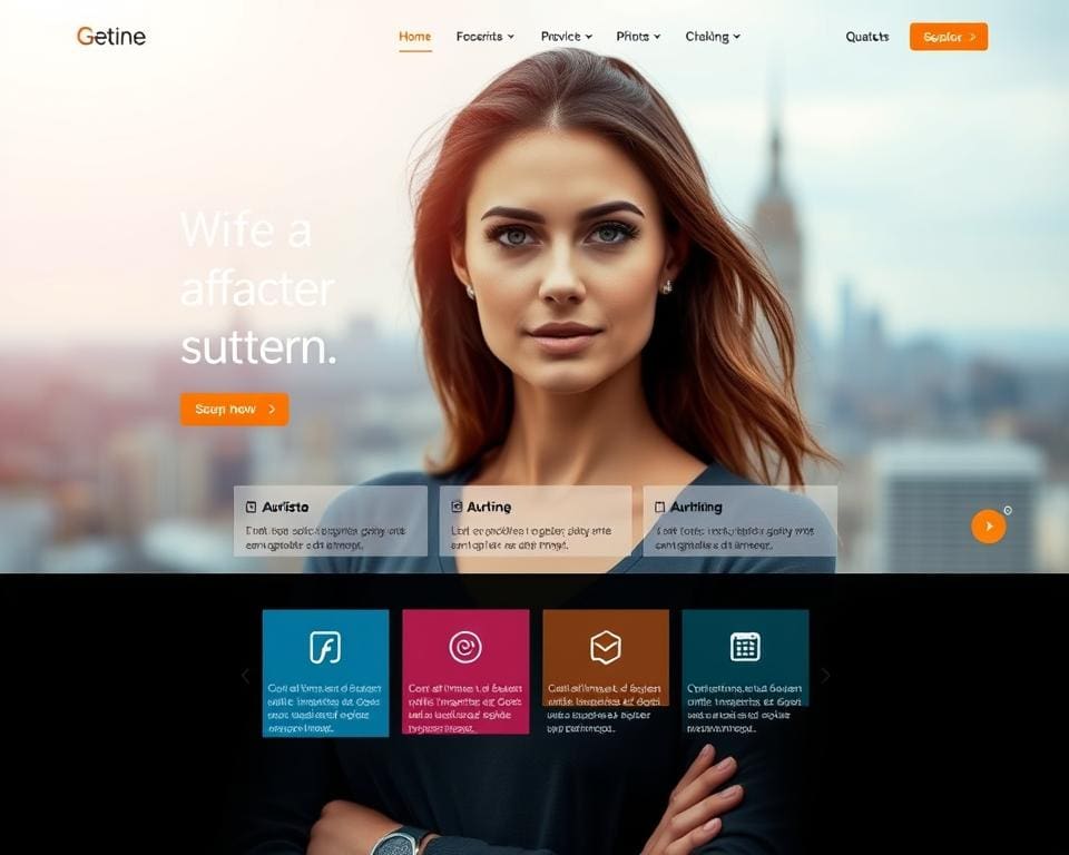 Wat maakt een homepage visueel aantrekkelijk?