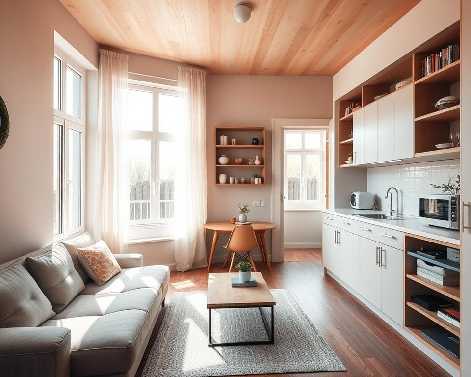 Zo richt je een klein appartement efficiënt in